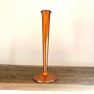 Elegant Copper Bud Vase